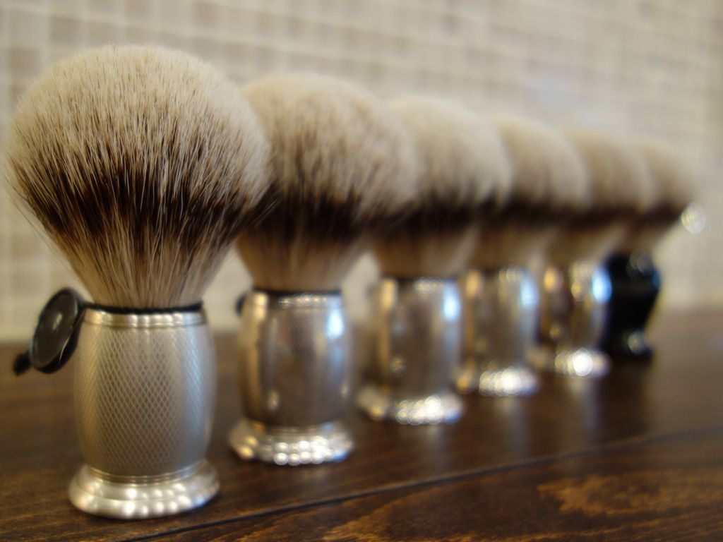 レオム・art of shavingのヒゲブラシ